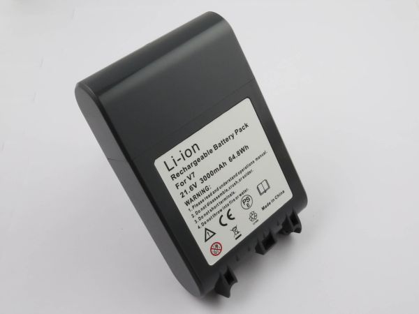 Akku ersetzt 968670-02, 968670-03 passend für Dyson V7, SV11 3Ah