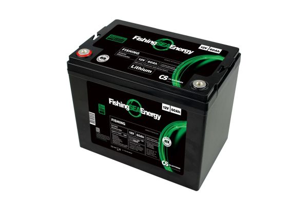 LiFePo4 FISHING, Echolot, Elektromotor Batterie 12V 60Ah