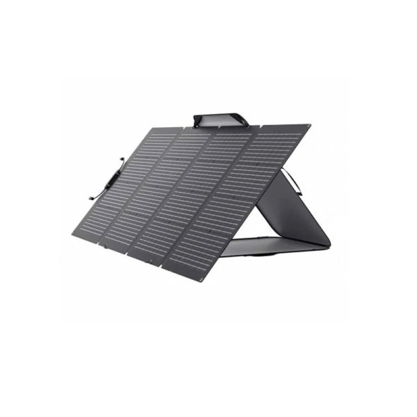 EcoFlow 220W bifaziales faltbares Solarpanel, Vorderseite 220 W, Rückseite 155 W