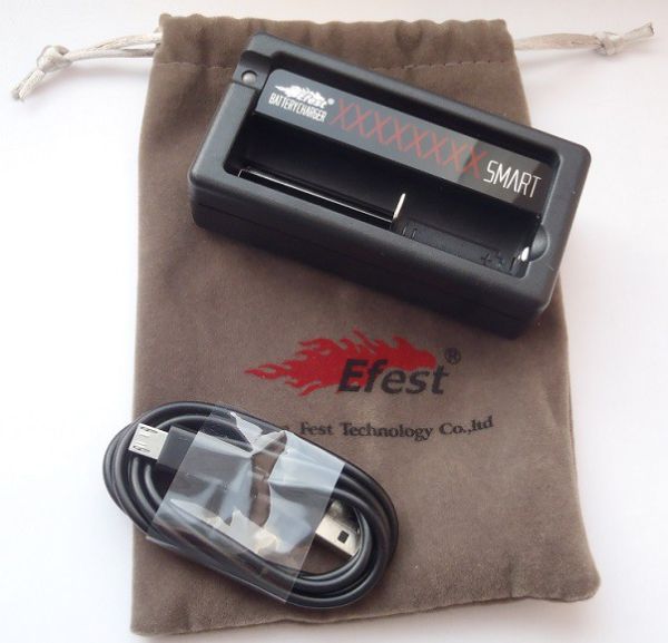 Efest X Smart USB Ladegerät 16340, 14500, 18500, 18650