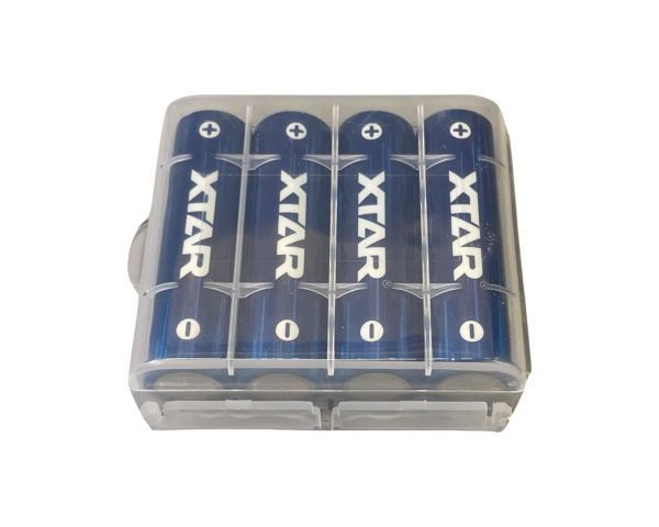4er Xtar AA 1.5V 4150mWh (2500mAh) Li-Ion Akku (Wiederaufladbar)