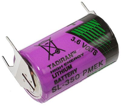 Tadiran SL-350/PT 1/2 AA Lithium Batterie 1200mAh 3er Print