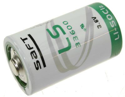 Saft LS33600 3.6V 17000mAh, Mono, D, Lithium Batterie