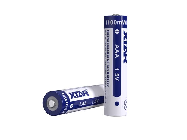 Xtar AAA 1,5V 1200mWh (700mAh) Lithium Ionen Akku