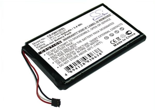 Akku passend für Garmin Nüvi 1260 ersetzt 361-00035-01 930mAh