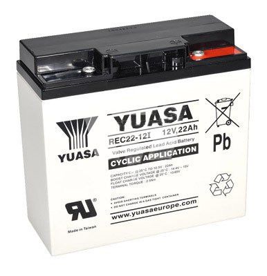Yuasa REC22-12I 12V 22Ah Zyklischer Blei-Akku