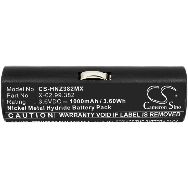 Medizinakku NiMH 3,6V 1000mAh ersetzt Heine Optotechnik X-02.99.382