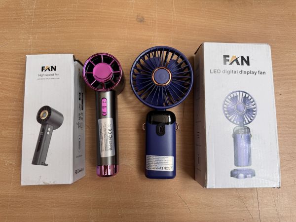 Aktions 2er Set Akku-Handventilator diverse Varianten