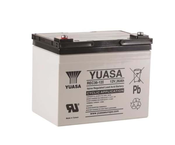 Yuasa REC36-12I 12V 14Ah Zyklischer Blei-Akku