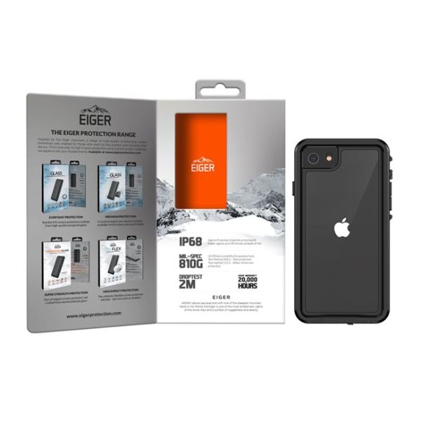 EIGER APPLE IPHONE SE2020 OUTDOOR-COVER AVALANCHE CASE BLACK