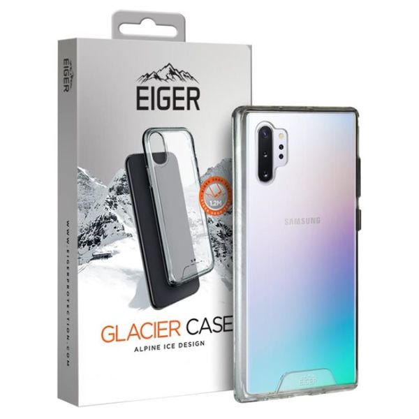 EIGER SAMSUNG GALAXY NOTE 10+ HARD-COVER GLACIER CASE TRANSPARENT