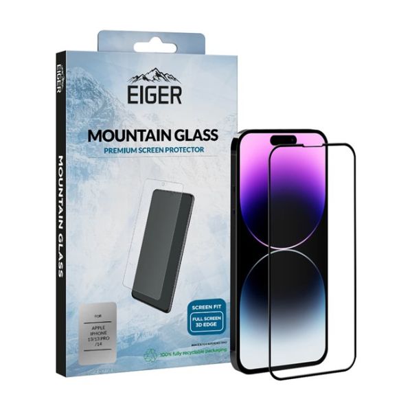 EIGER APPLE IPHONE 14/13/13 PRO MOUNTAIN GLASS 3D CASE FREUNDLICH