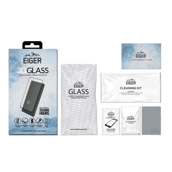 EIGER SAMSUNG GALAXY S21 3D GLAS CASE FREUNDLICH