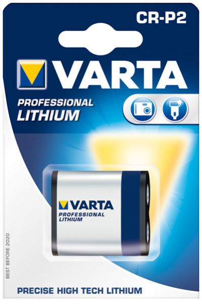 Varta CR-P2 6204 Fotobatterie ersetzt CRP2, DL223A, EL223AP, K223LA