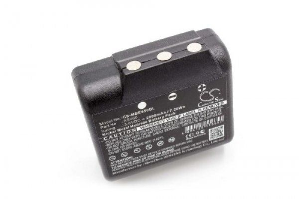 Akku ersetzt IMET AS060, AS083 passend für IMET BE3600, BE5500, M550 3.6V 2Ah