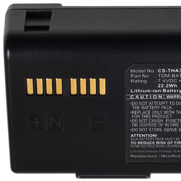 Akku ersetzt TSC P-SB-002 passend für TSC Alpha 3L