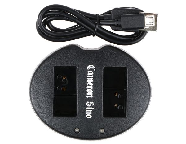 Dual Akkuladestation für Nikon EN-EL20 Akkus