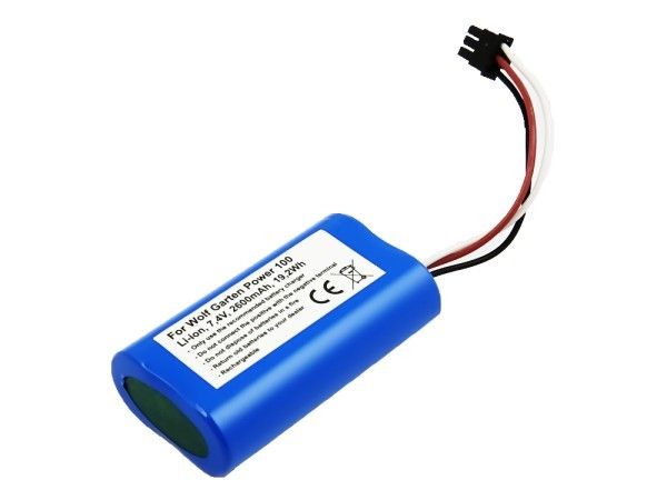 Akku passend für Wolf Garten Power 100, 7.4V 2600mAh