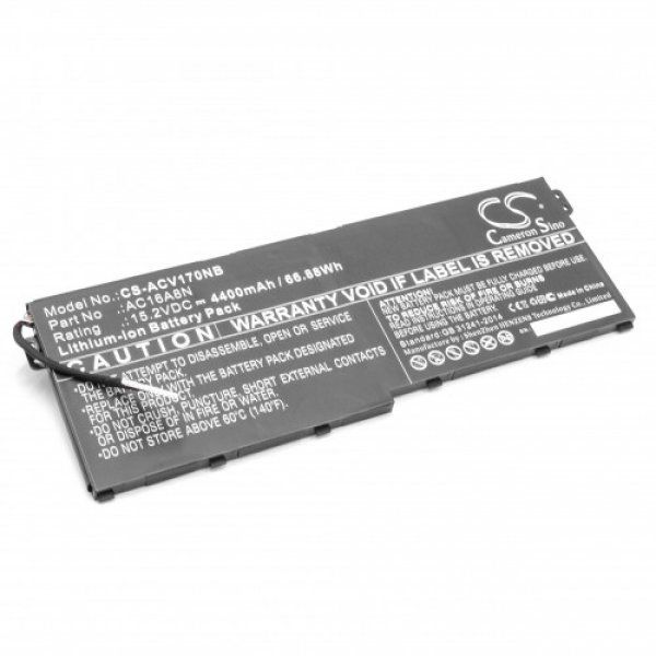 Akku ersetzt Acer AC16A8N, KT.0040G.009 4400mAh