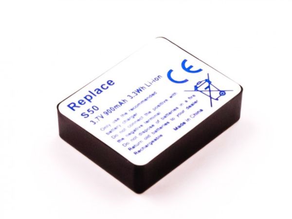 Akku ersetzt Rollei 103-004 passend für Actioncam S50 900mAh