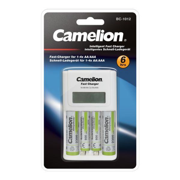 Camelion BC-1012 Schnell-Ladegerät für 1-4 AA/AAA Ni-MH