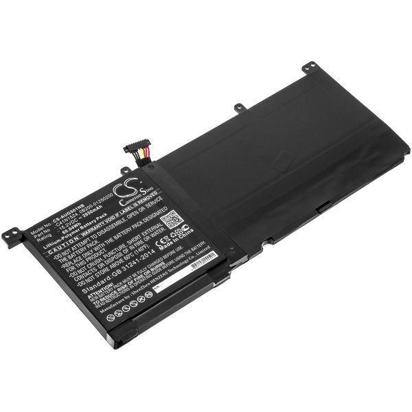 Akku ersetzt Asus C41N1524 passend für N501VW-2B, ROG G501VW, UX501JW