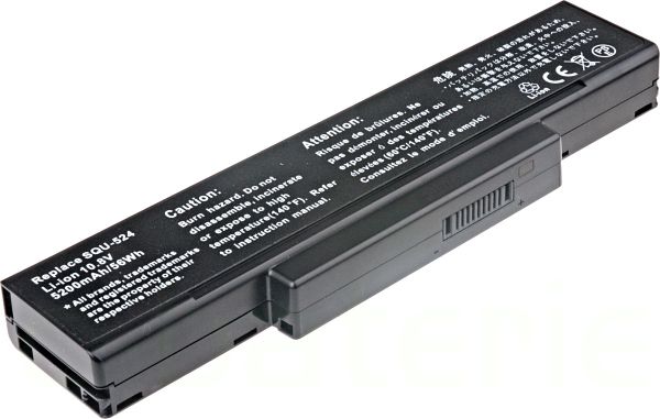 Akku ersetzt Asus A32-F3, A32-F2, -Z94, -Z96 5200mAh