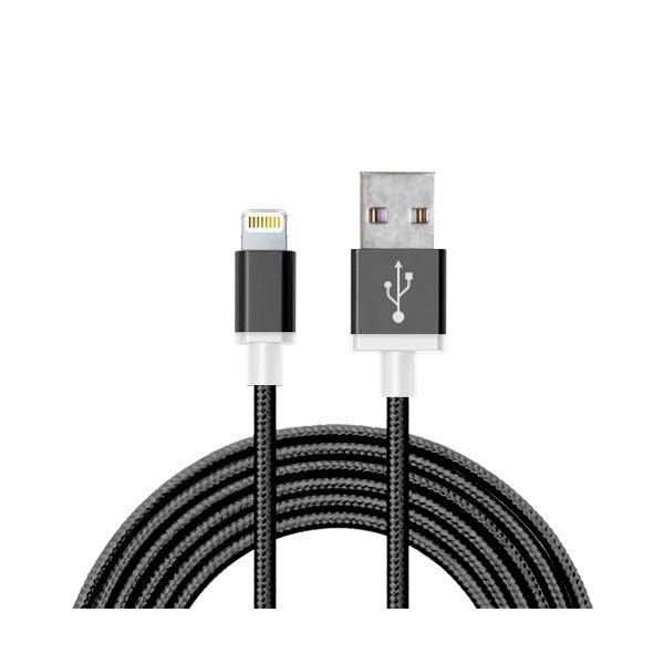 Lightning USB Kabel 3m in Schwarz (MD818ZM/A, MD819ZM/A)