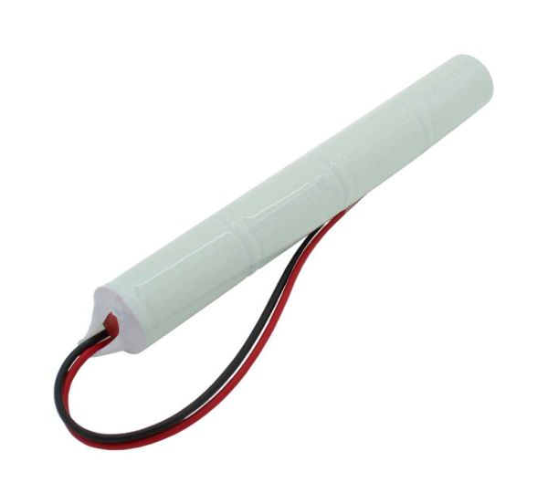 Notleuchten Akku 4.8V 2500mAh Ni-MH L1x4 Sub-C mit 200mm Kabel einseitig