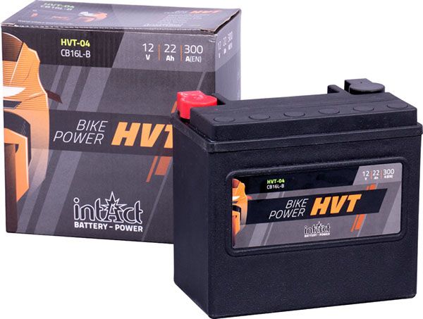 Intact HVT-04 Bike Power ersetzt HVT04, HVT-04, HVT-4, 65989, 90A, -90B 12V 22Ah