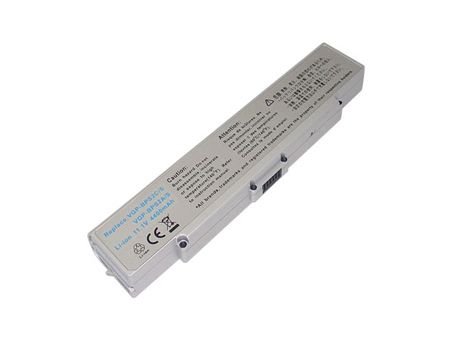 Akku passend für Sony VGN-N31, -N37, -N50, -N320, -N350 4400mAh Silber