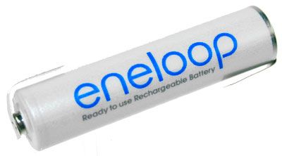 Panasonic ENELOOP AAA Akku mit U Lötfahne