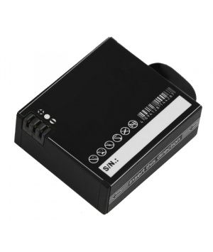 Akku ersetzt Aee ACC-D90 passend für Aee Lyfe S72, Lyfe S90