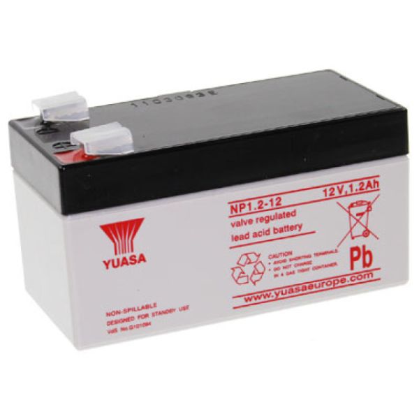 Yuasa NP1.2-12 12V 1,2Ah Blei-Akku