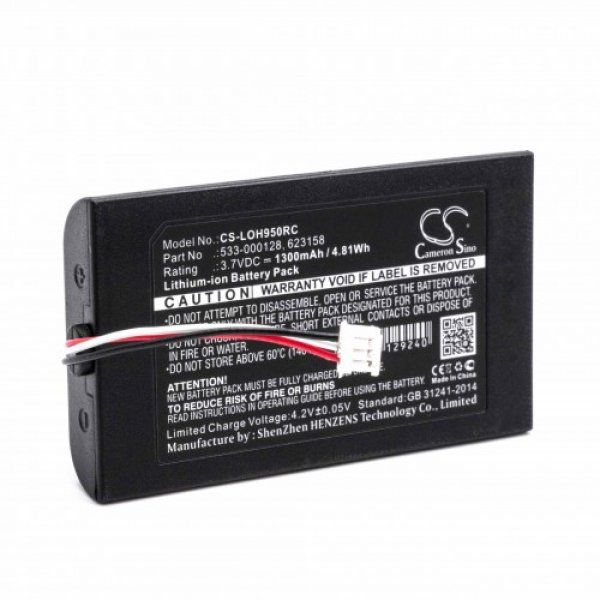 Akku ersetzt Logitech 533-000128, 623158 1300mAh