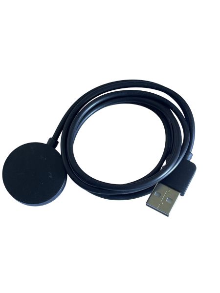 USB Ladekabel Dock passend für Suunto 9 Peak, Ocean, Race - schwarz, rund