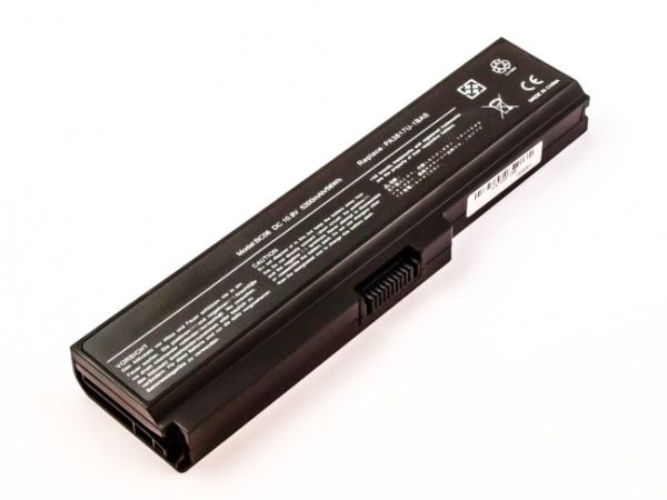 Akku ersetzt Toshiba PA3817U-1BRS, PA3818U-1BRS 5.2Ah