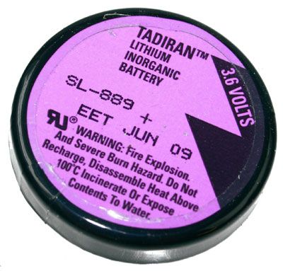 Tadiran SL-889/P 1/10 D Lithium Batterie 1000mAh