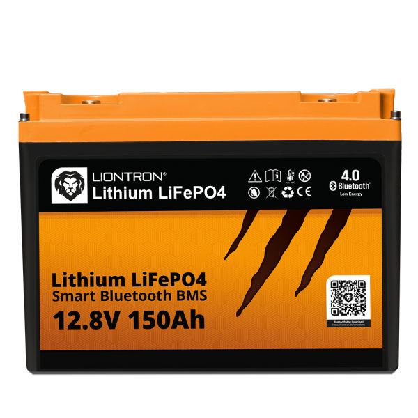 Liontron LiFePO4 LX 12.8V 150Ah Caravan Batterie mit Bluetooth