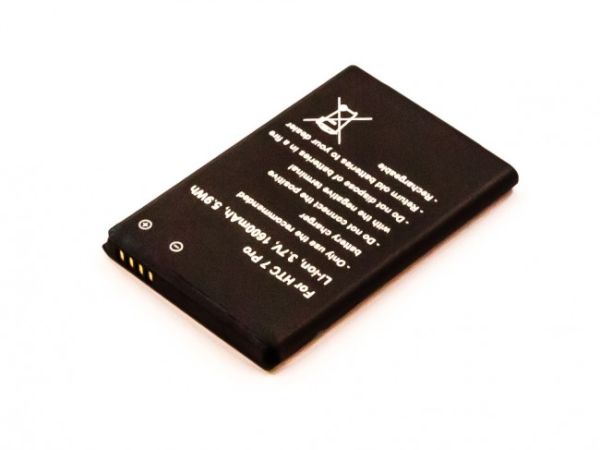 Akku passend für HTC 7 Pro, T7576 1600mAh