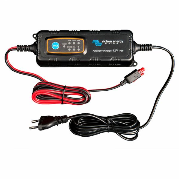 Victron Blue Power IP65 Batterieladegerät, Fahrzeuge 12V/4A-12V/0,8A, DC Stecker