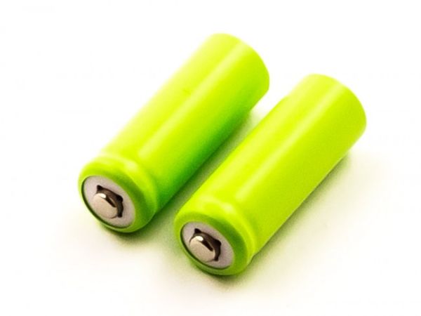 2x Akku 2/3AAA 1.2V 400mAh Ni-MH 29.7 x 10.25mm Pluspol erhöht