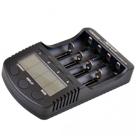 XCell BC-X4000 Pro Schnellladegerät, Ni-MH, Li-Ion, LiFePO4 Akkus + LCD-Display