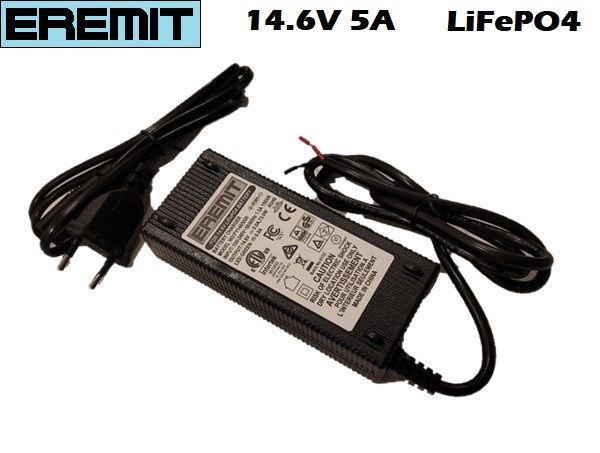 12V 5A LiFePO4 Ladegerät entstört mit PowerPole Stecker