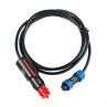 KFZ-Ladegerät für Bosch 36-2/100-240 Active / Performance von Piggigreen 36V 2A