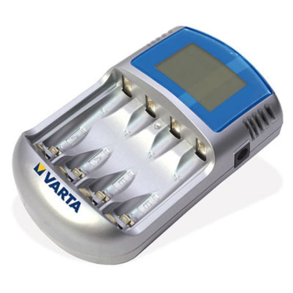 Varta 57070 LCD Schnellladegerät AA/AAA