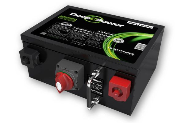 Abverkauf Deep C Power 12V 150Ah LiFePO4 Caravan / Wohnmobil Untersitz Batterie
