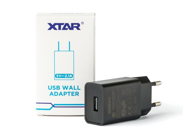 Xtar USB-Adapter 230V 5V 2100mA Universal AC Netzteil