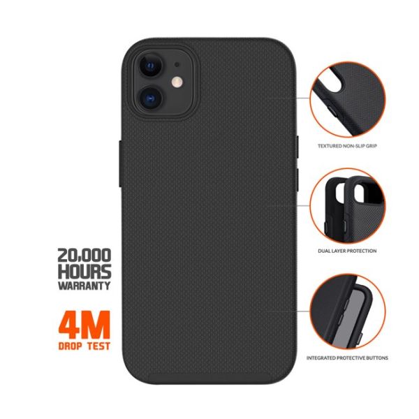 EIGER APPLE IPHONE 11 OUTDOOR-COVER NORTH CASE BLACK