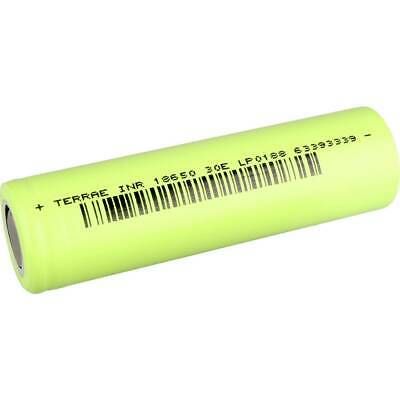 20 Stück TerraE INR18650-30E 3.7V 3000mAh 6A ungeschützt